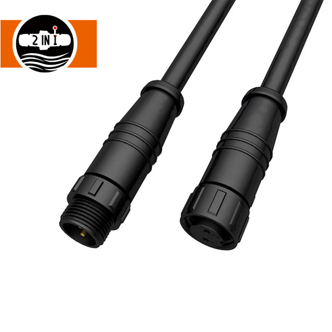 Conector impermeable M14 de 2 pines